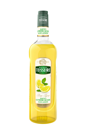 SIROP BARMAN CITRON ACIDE 1L
