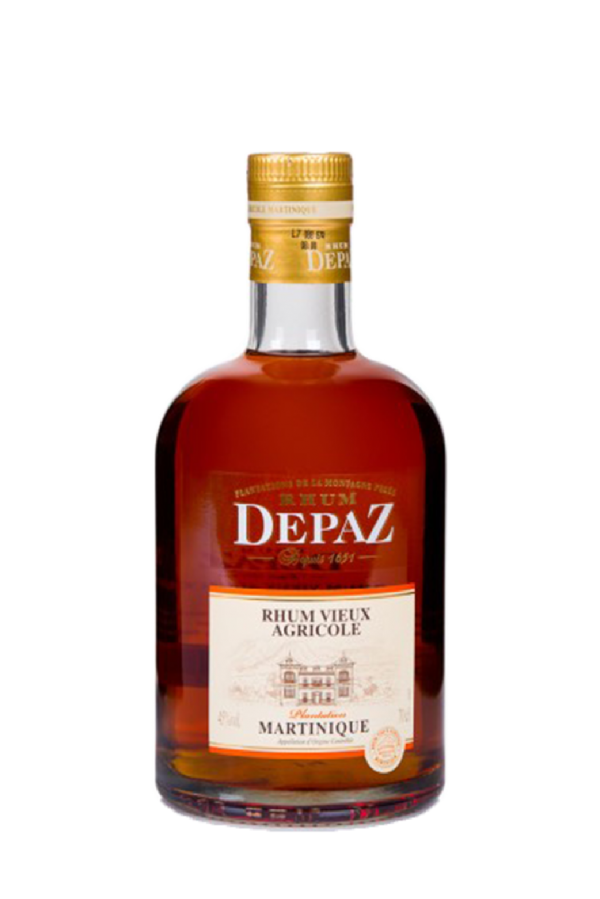 DEPAZ PLANTATION VIEUX RHUM 45° 70CL