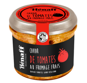 HENAFF - CAVIAR DE TOMATE AU FROMAGE FRAIS 90G