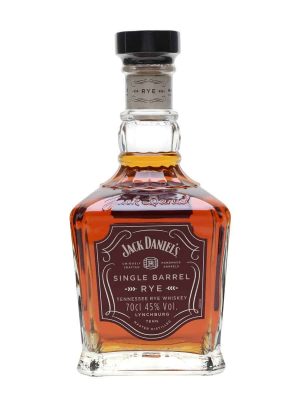 JACK DANIEL SINGLE BARRELTENNESSE WHISKEY RYE 4 ANS 70CL 45°
