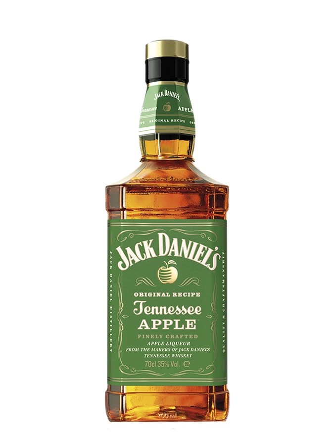 JACK DANIEL'S APPLE TENNESSE WHISKEY 35° 70CL