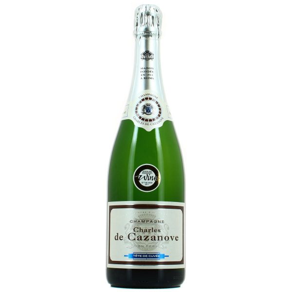 CHAMPAGNE DE CAZANOVE BRUT 75CL