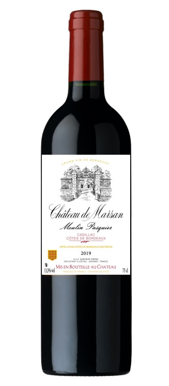 CH_ DE MARSAN CUVEE MOULIN R19 75CL