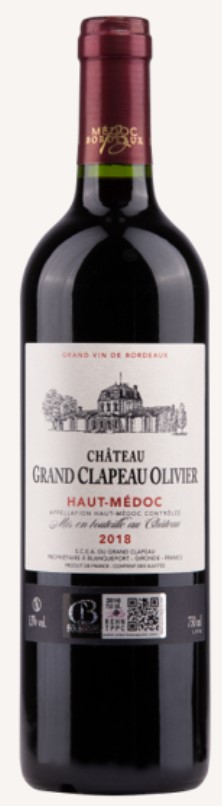 CHÂTEAU GRAND CLAPEAU OLIVIER 2018 75CL