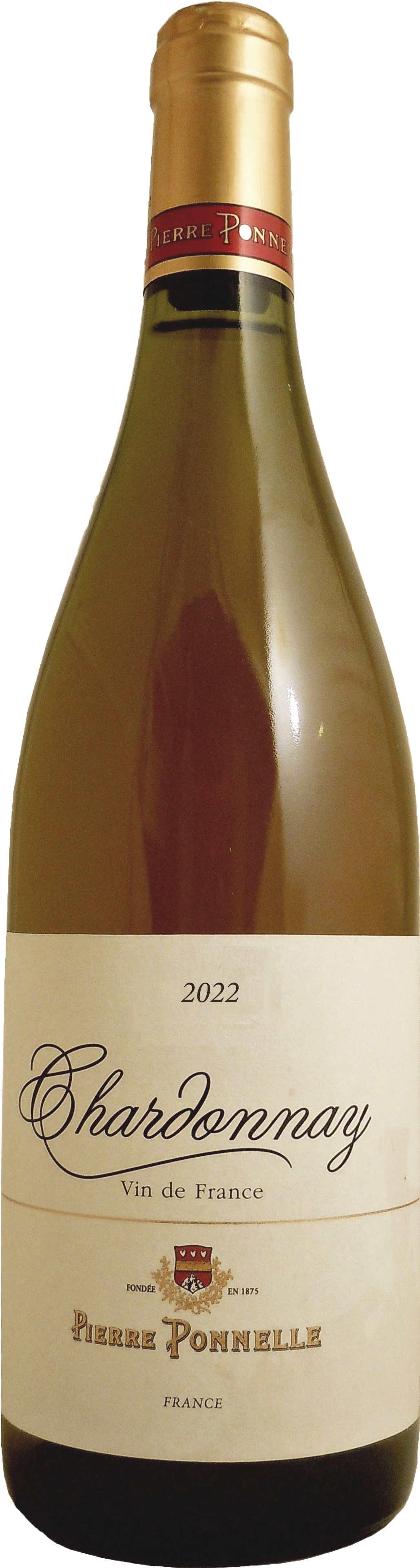 CHARDONNAY PIERRE PONNELLE 75CL