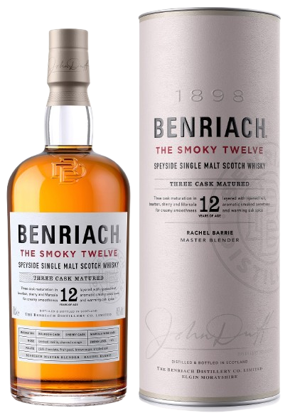 WHISKY BENRIACH THE SMOKY TWELVE 70CL 46°