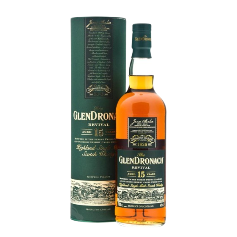 GLENDRONACH 15YO 70CL  46°